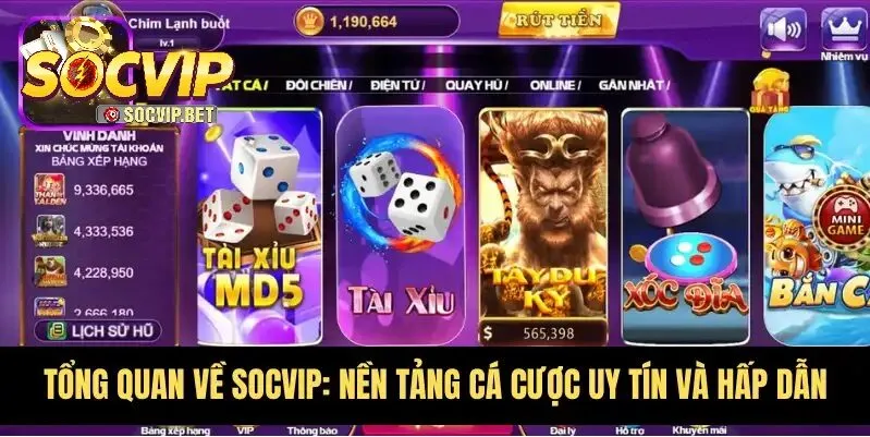 Một số thành tưu nổi bật của SOCVIP